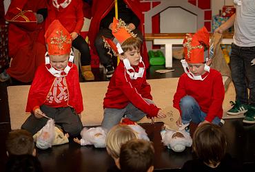 Voorstelling van de kleuters